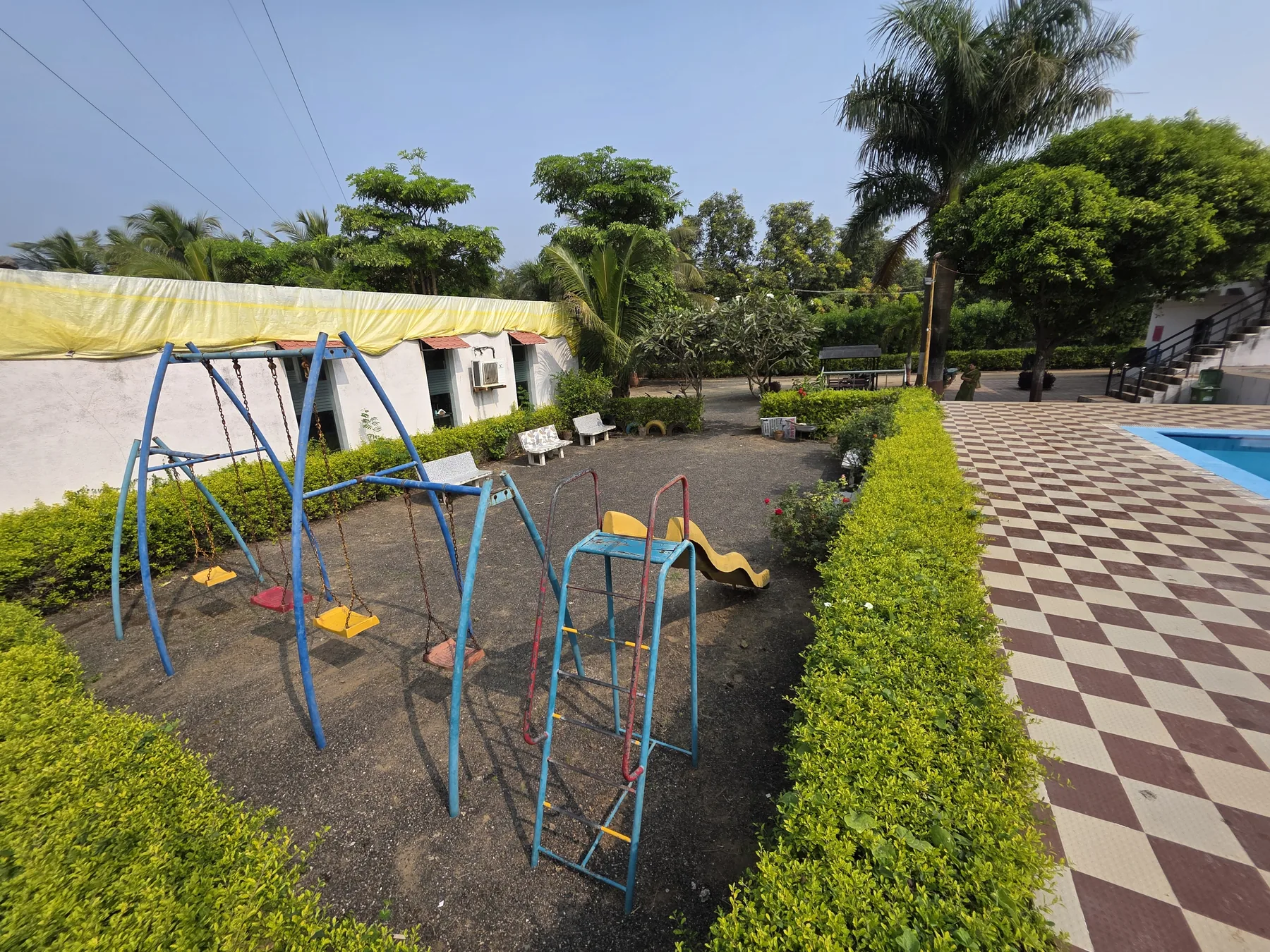 Children's play area at Patang Family Resort